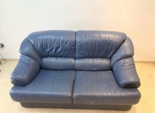Sofás 3+2 en piel de búfalo