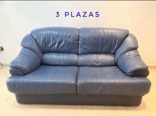 Sofás 3+2 en piel de búfalo