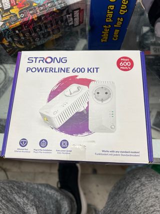 Kit Enchufe CPL STRONG Powerline 600