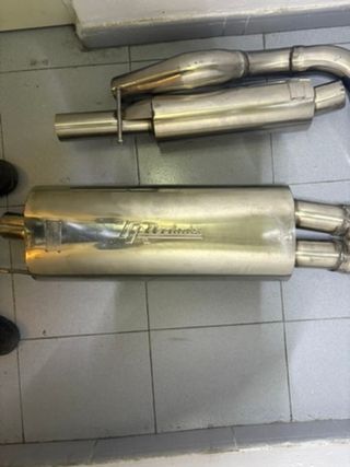 Línea escape inox TA Technix Golf 4/Leon 1