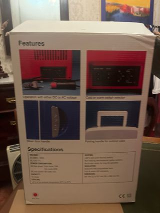 Nevera Termoeléctrica portatil