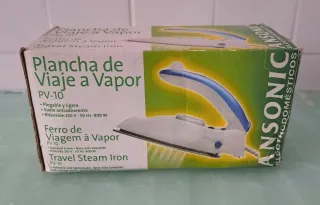 Plancha de viaje Ansonic PV-10 vapor
