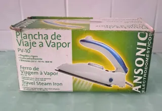 Plancha de viaje Ansonic PV-10 vapor