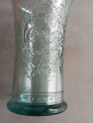 Lote 2 Vasos Coca-Cola Altos Vidrio