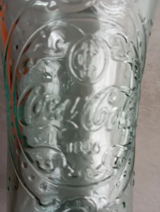 Lote 2 Vasos Coca-Cola Altos Vidrio
