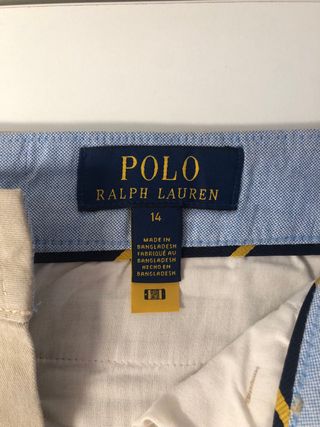 Pantalones Chinos Beige Polo Ralph Lauren