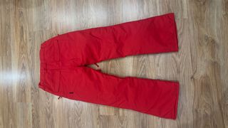 Pantalón esquí niño Quiksilver rojo talla XL 14