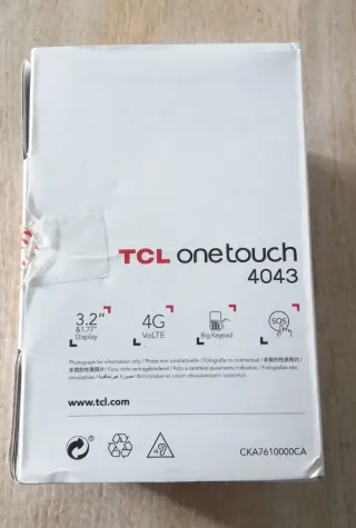 Teléfono TCL One Touch 4043 Nuevo