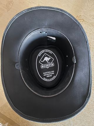 Sombrero Piel Scippis Irving Negro Talla M