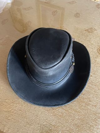 Sombrero Piel Scippis Irving Negro Talla M