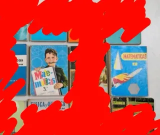 Dos libros de matemáticas antiguos.