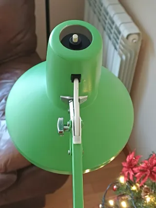 Lámpara flexo vintage años 70 metal y plástico