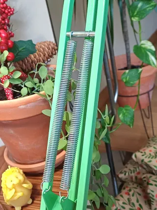 Lámpara flexo vintage años 70 metal y plástico