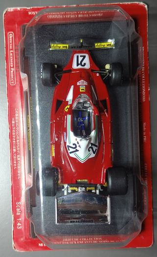 Modellino Ferrari 312 T2 1977 1/43