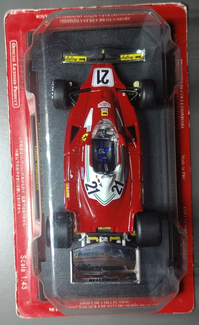 Modellino Ferrari 312 T2 1977 1/43