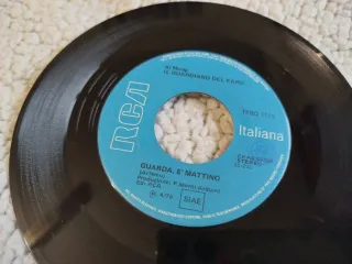 Disco Vinile 7" Il Guardiano Del Faro Amore grande