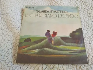 Disco Vinile 7" Il Guardiano Del Faro Amore grande