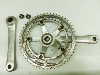 Bielas y Platos Campagnolo 52/39