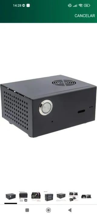 Caja NAS Raspberry Pi 4