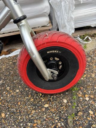 Mini BMX Wildcat Plata y Roja