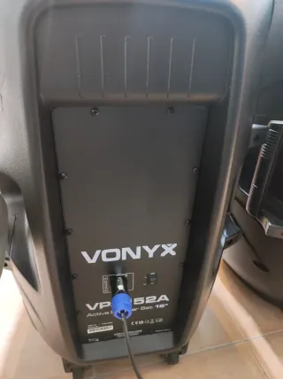Altavoces Vonyx VPS152A Activo + Pasivo