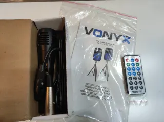 Altavoces Vonyx VPS152A Activo + Pasivo