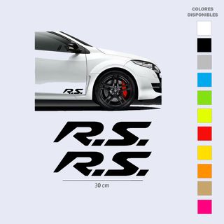 Pegatinas Renault RS r.s.