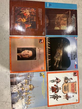 Lote 20 Vinili Musica Classica N12