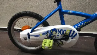 Bicicleta infantil BTWIN azul