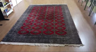 Gran Alfombra persa Bukhara de lana