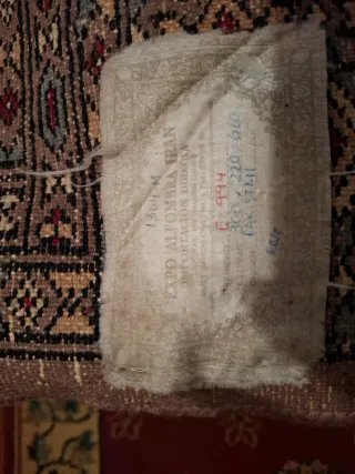 Gran Alfombra persa Bukhara de lana