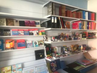 Estantería metálica blanca 245 cm alto 10,40 ancho