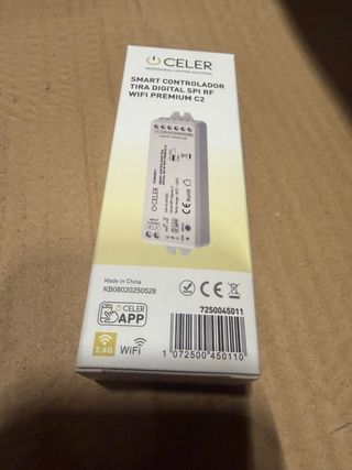 Controlador CELER TIRA DIGITAL SPI RF WIFI