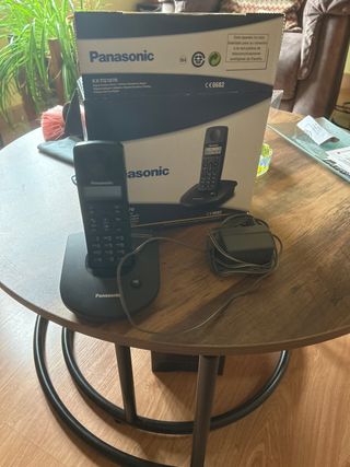 Teléfono Inalámbrico Panasonic KX-TG1070 Negro