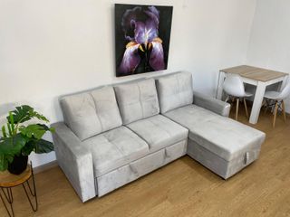 Sofá cama nuevo chaise longue MODERNO