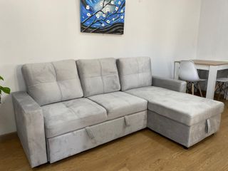 Sofá cama nuevo chaise longue MODERNO