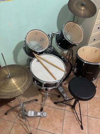 Batteria acustica completa