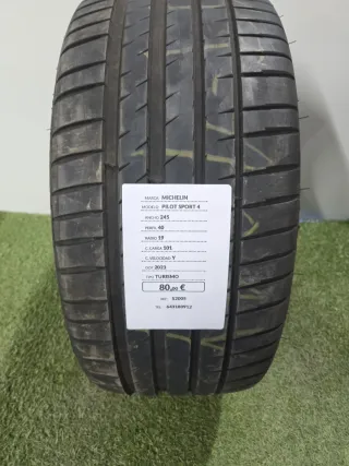 245 40 19 101Y MICHELIN PILOT SPORT 4