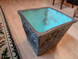 Maceta Decorativa Cuadrada Cerámica