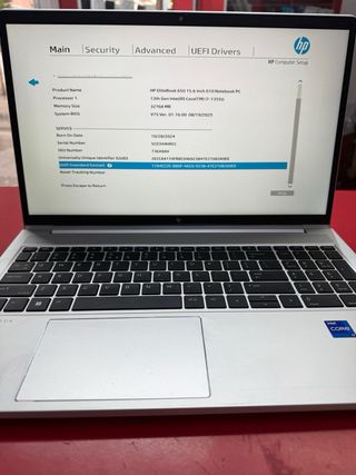 HP Elitebook 650 G10 i7 32GB RAM 512GB SSD