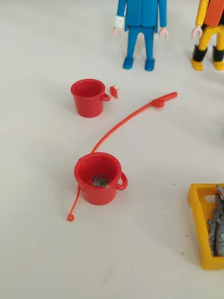 Playmobil Pescador y Capitán Susanne