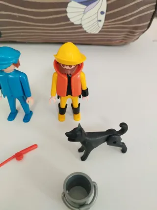 Playmobil Pescador y Capitán Susanne