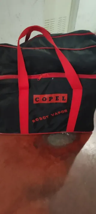 Limpiadora vapor + plancha Copel Robot Vapor Negro