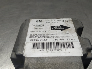 CENTRALITA AIRBAG OPEL ASTRA G BERLINA 24416703DL