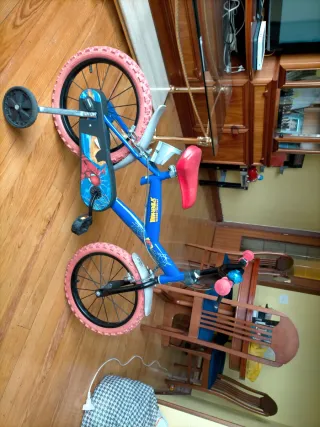 Bicicleta Spiderman niño