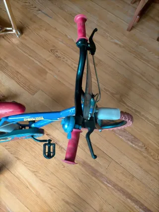 Bicicleta Spiderman niño