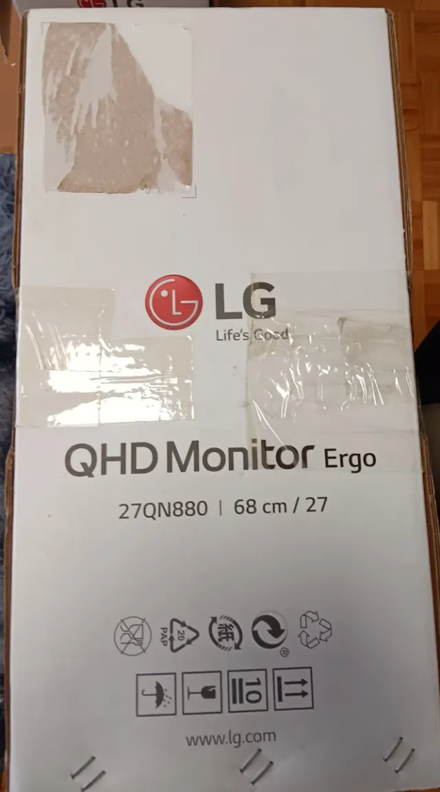 Monitor LG QHD Ergo 27QN880