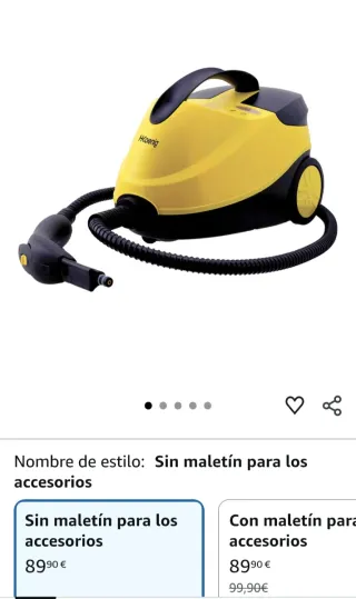 Limpiador a vapor H.Koenig Vaporeta