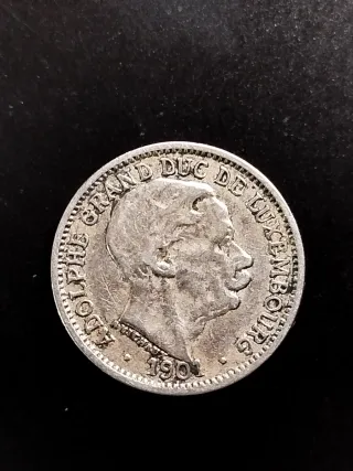 Moneda Luxemburgo 1901