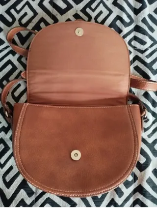 Bolso bandolera marrón Springfield